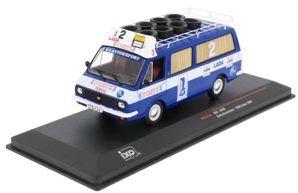 IXORAC373X - RAF 2203 rally services transporter 1984 - LADA rally team - 1