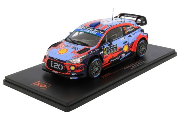 IXO24RAL002A - HYUNDAI I20 coupe WRC #11 Monte Carlo Rally 2019 T.NEUVILLE / N.GILSOUL - 1