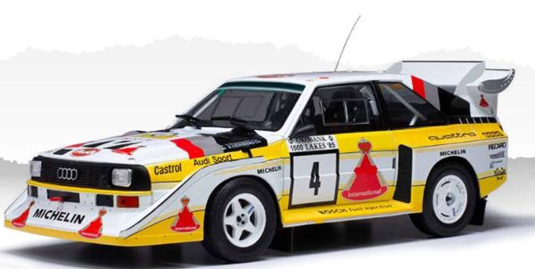 IXO18RMC161A.22 - AUDI Sport Quattro S1 E2 #4 1000 Lakes Rally 1985 S.BLOMQVIST / B.CEDERBERG - 1