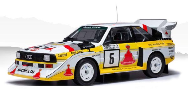 IXO18RMC161B.22 - AUDI Sport Quattro S1 E2 #6 1000 Lakes rallye 1985 H.MIKKOLA / A.HERTZ - 1