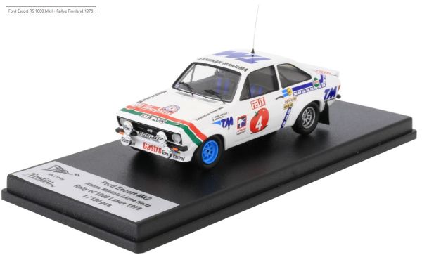 TRORRFI18 - FORD Escort MKII #4 Rallye 1000 Lakes 1978 H.MIKKOLA / A.HERTZ - Limited to 150 copies. - 1