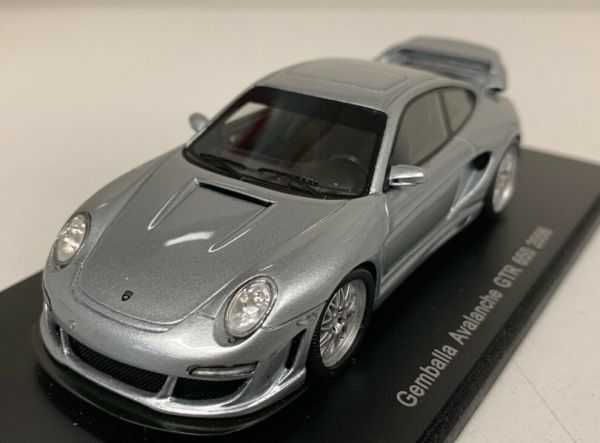 SPAS0707 - PORSCHE Gemballa avalanche GTR 650 2006 silver - 1