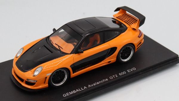 SPAS0718 - GEMBALLA GTR 650 2007 Orange and Black - 1