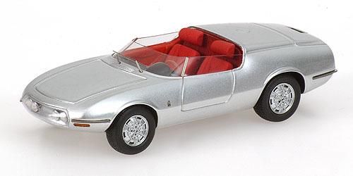 SPAS1302 - ABARTH 1000 GT Spider Pininfarina 1964 Silver - 1