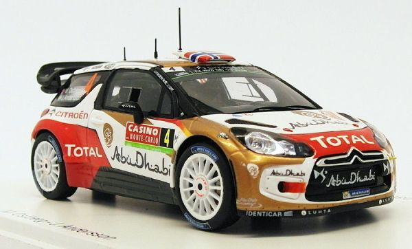 SPAS3789 - CITROEN DS3 WRC #4 5th at the 2014 Monte Carlo Rally M.Ostberg/ J. Ander - 1