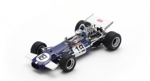 SPAS8322 - BRABHAM BT26A #18 2nd US GP 1969 Piers Courage - 1