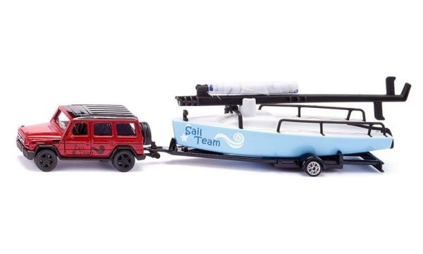 SIK2564 - MERCEDES AMG G65 with Sailboat - 1