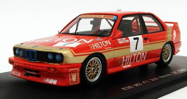 SPASA033 - E30 M3 #7 2nd Macau GP 1987 Dieter Quester - Limited to 300 copies. - 1