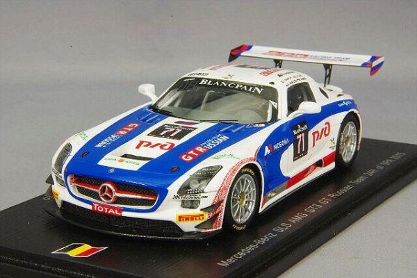 SPASB117 - MERCEDES SLS AMG GT3 Russian Team #71 24H Spa 2015 A.Vasilyev/ M.Asmer/ I.Dontje/ L.Plato - Limited to 300 copies. - 1