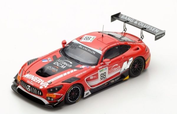 SPASB160 - MERCEDES AMG GT3 #88 AKKA ASP - 24h Spa 2017 - F.Serralles/ D.Juncadella/ T.Vautier - Limited to 300 copies. - 1