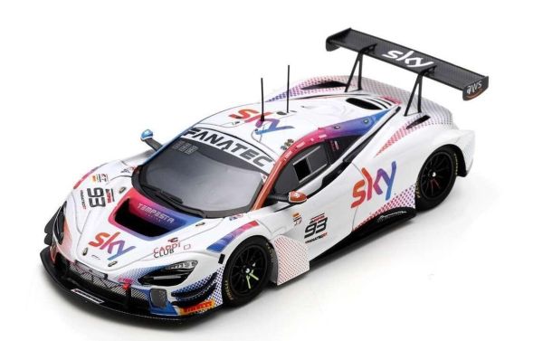 SPASB712 - McLAREN 720S GT3 EVO #93 SKY-Tempesta Racing 3rd Bronze Cup 24h SPA 2023 J.Schmidt / J.Hui / C.Froggatt / E.Cheever - Limited to 300 pcs. - 1