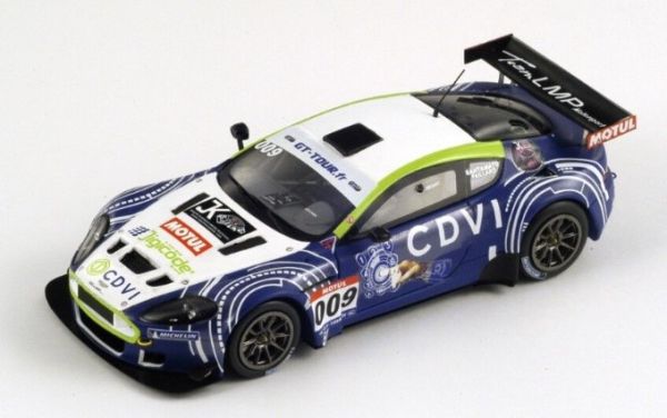 SPASF027 - ASTON MARTIN DBR9 Team LMP Motorsport #009 GT Tour 2011 L.Paillard/A.Santam - Limited to 500 pieces - 1