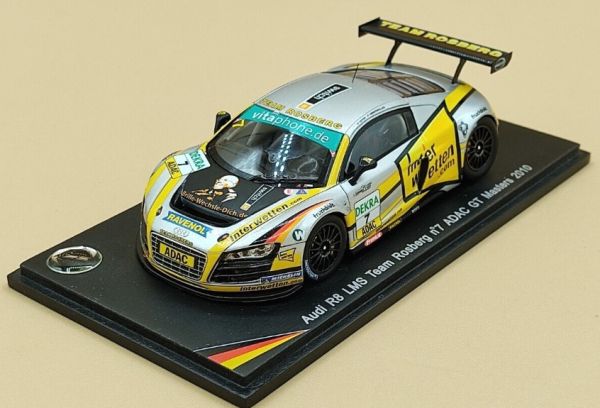 SPASG007 - AUDI R8 LMS Team Rosberg #7 ADAC GT Masters 2010 K.Heyer/M.Ammermüller - Limited to 500 copies. - 1