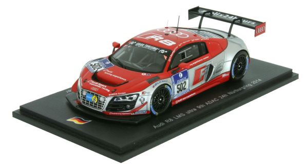 SPASG136 - AUDI R8 LMS ultra #502 Audi Race Experience 9th ADAC 24h Nurburgring 2014 Audi Race Experience - Limited to 500 copies. - 1