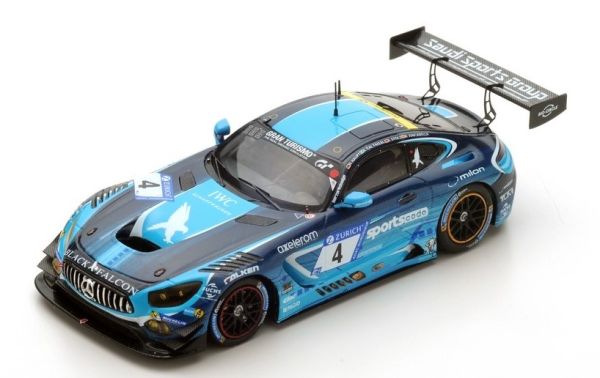 SPASG316 - MERCEDES AMG GT3 #4 Black Falcon 24h Nurburgring 2017 H.Haupt/ A.Al Faisal/ L.Stolz/ D.Juncadella - Limited to 300 copies. - 1