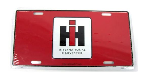 SIGN-8320 - Metal plate INTERNATIONAL Harvester - 30x15 cm - 1