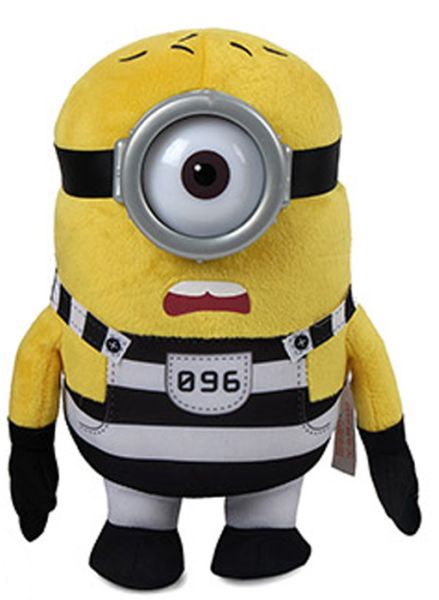 SIM30034B - MINION plush prisoner Carl - 25cm - 1