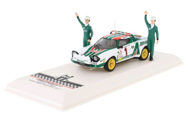 IXOSPRM001-77 - LANCIA Stratos HF #1 Rallye de Monte Carlo 1977 with S.MUNARI /S.MAIGA figure - 1