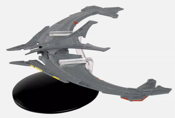 MAGSTSUK827 - STAR TREK Starships Son'a battleship with leaflet - 1