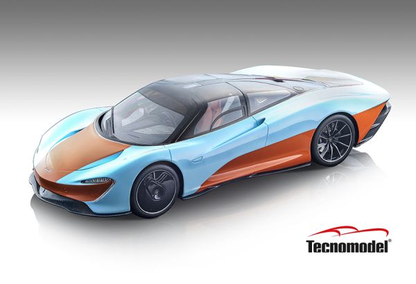 TM18-EX08E - 2020 McLAREN Speedtail Blue and Orange - Limited to 24 ex. - 1