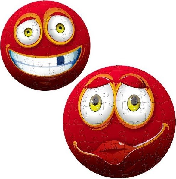 TRF60206 - Puzzle 3D 96 pieces Smiley Red - 1