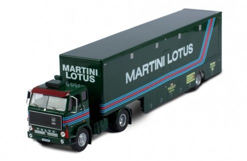 IXOTTR025 - VOLVO F88 4x2 with trailer 1 Axle MARTINI LOTUS - 1