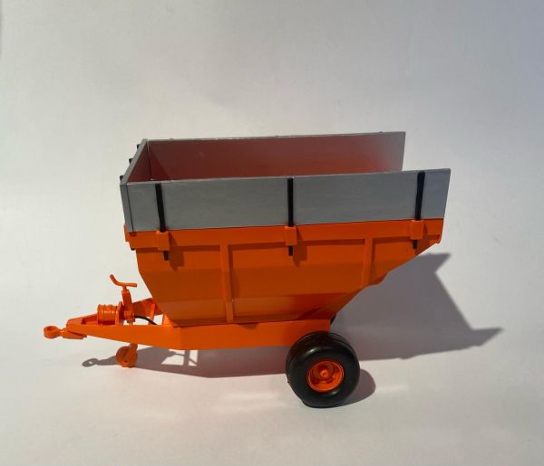 CWTOMAR - single-axle trailer, orange - 1