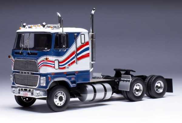 IXOTR177.22 - FORD CL 9000 6x4 1976 Blue and white - 1