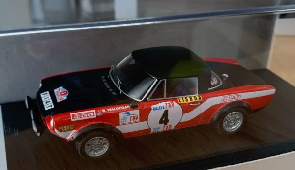 TRODSN76 - FIAT 124 Abarth #4 Rallye du Portugal 1973 B.WALDEGAARD / H.THORSZELIUS - Limited to 150ex. - 1