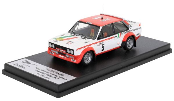 TRORRSE15 - FIAT 131 Abarth #5 Rally Sweden 1977 T.MAKINEN / H.LIDDON - Limited to 150ex. - 1