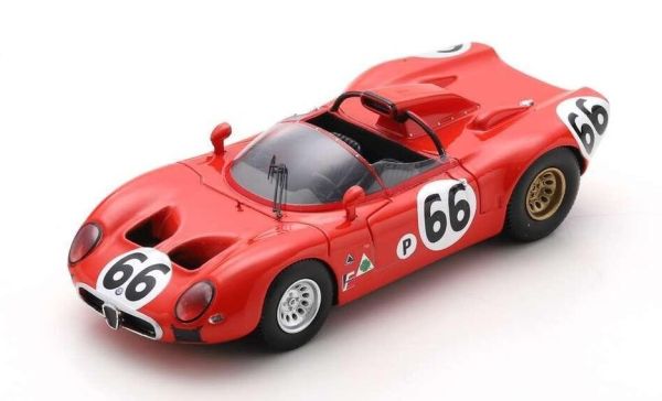 SPAUS315 - ALFA ROMEO 33 #66 12h Sebring 1967 R.Bussinello / N.Galli - Limited to 300ex. - 1