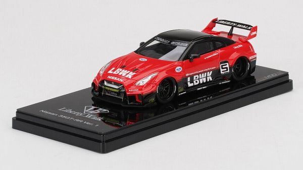 TSMV0011 - NISSAN GT 35GT-RR Ver.1 Red and Black LB-Silhouette Works - 1