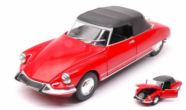 WEL22506H-W - CITROEN DS 19 convertible red - 1