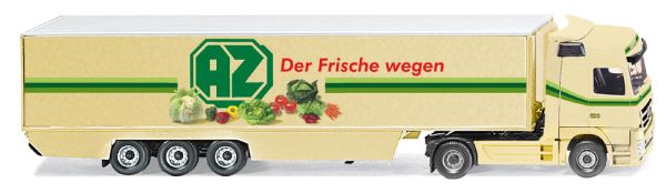 WIK052804 - MERCEDES BENZ Actros 4X2 with refrigerated semi trailer 3 axles AZ Der Frische Wegen - 1