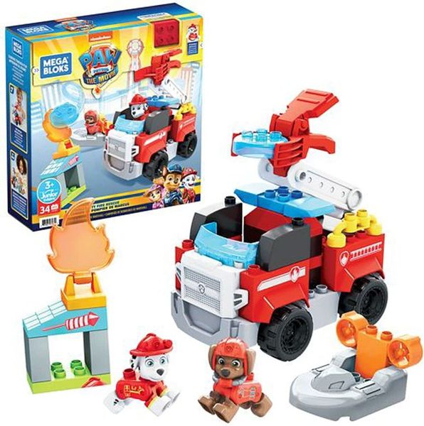 MEGAGYJ01 - Marcus' Fire Truck PATROL 34 Pieces - 1