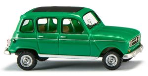 WIK022446 - RENAULT R4 with folding roof green