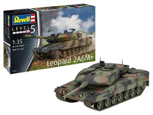 REV03342 - LEOPARD 2 A6M+ tank, assemble and paint