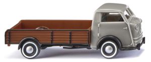 WIK033507 - Tempo Matador flatbed truck - concrete grey/blue