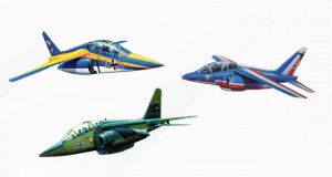 REV03810 - 50th anniversary Alpha Jet to assemble and paint