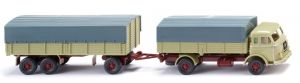 WIK041702 - HENSCHEL 4x2 forwarder with 2 axle trailer