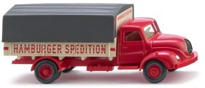 WIK042004 - MAGIRUS 4x2 tarpaulin truck HAMBURGER SPEDITION