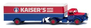 WIK051328 - HENSCHEL 4x2 with 1-axle box trailer - KAISER'S KAFFEE