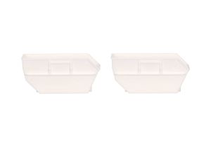 HER054607 - 2 Waste containers 15m3 White