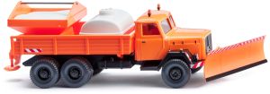 WIK064609 - MAGIRUS 6x4 with blade and salt spreader - Municipal service