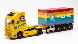 HER071697 - VOLVO FH GL 4x2 with 3-axle container trailer XL 2020 MAERSK RAINBOW