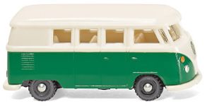 WIK093204 - VOLKSWAGEN Type 1 green and white bus