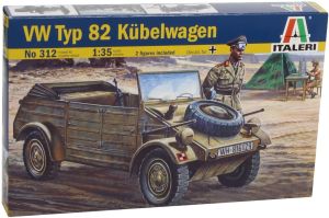 ITA0312 - VOLKSWAGEN Typ 82 Kubelwagen to assemble and paint