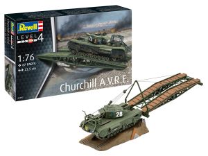 REV03297 - CHURCHILL A.V.R.E. tank to assemble and paint