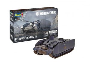 REV03502 - Tank Sturmgeschtz IV WORLD OF TANKS to assemble and paint