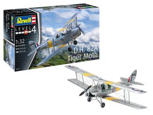 REV03827 - D.H. 82A Tiger Moth aircraft to be assembled and painted